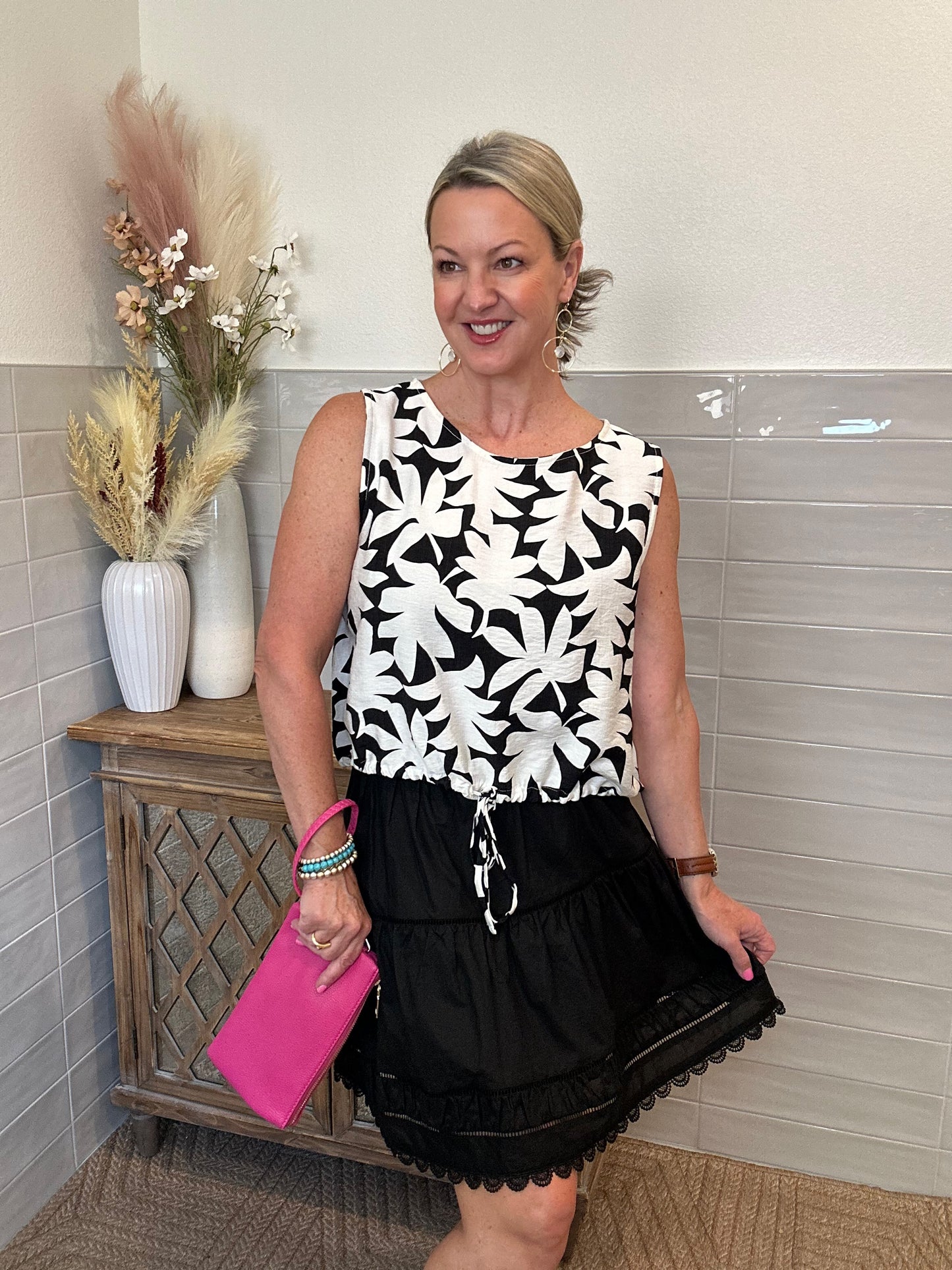 Black Lace Skirt