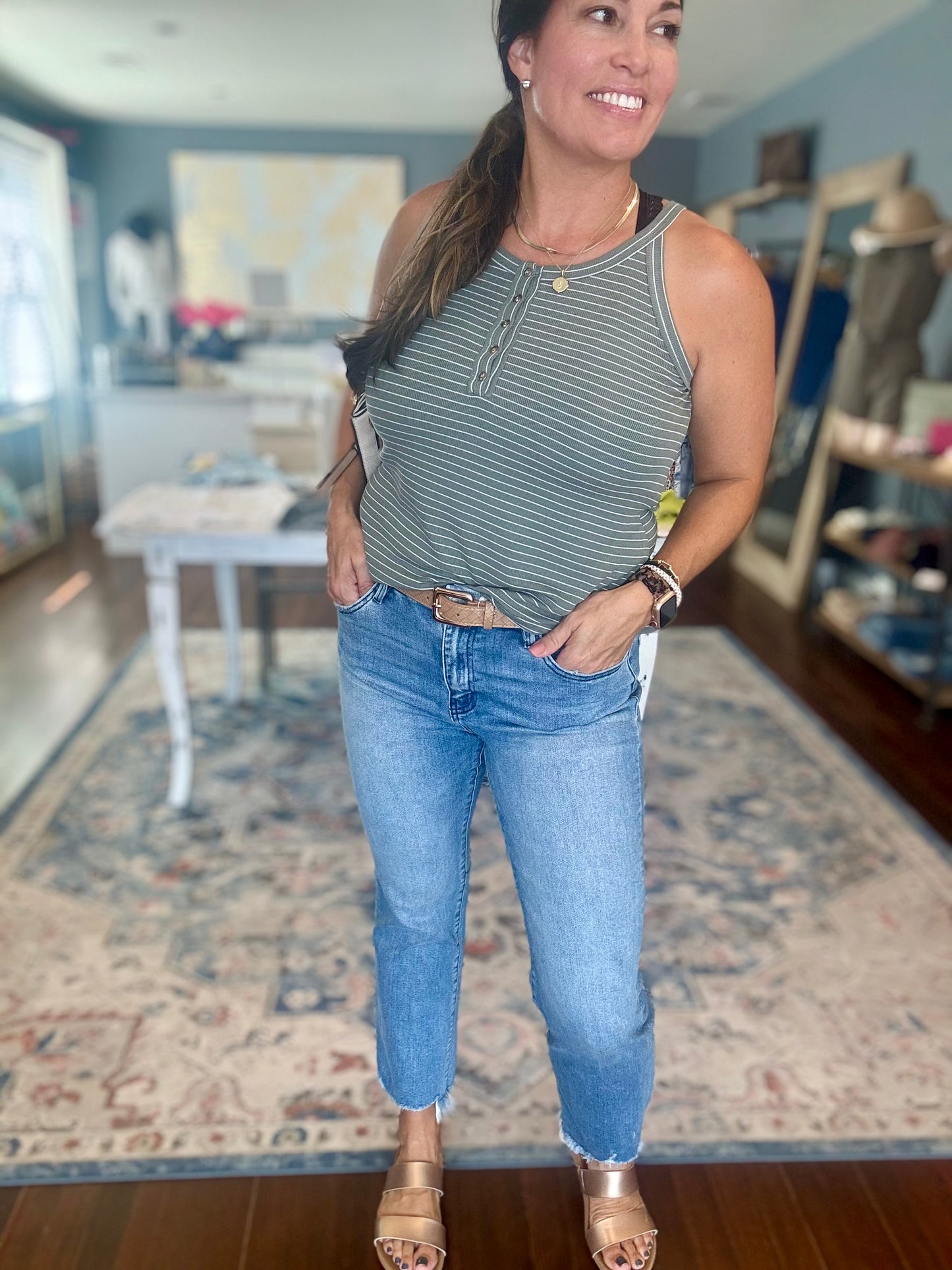 Rylee High Rise Wide Leg Jeans