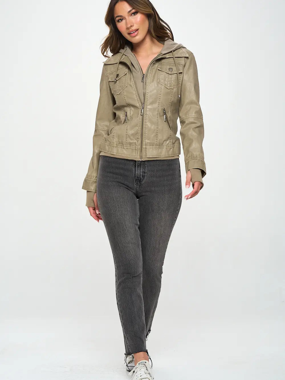 Girl Next Door Hooded Jacket - Only 1 Left!