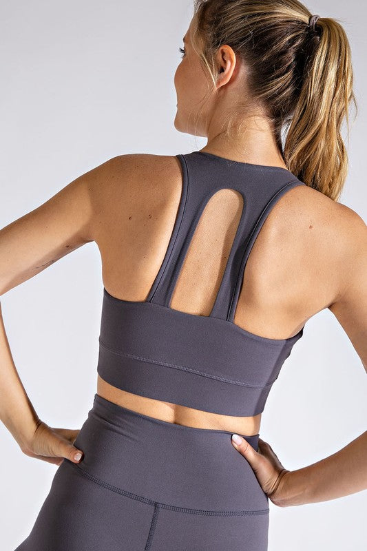 Charcoal Bralette/Sportsbra
