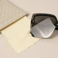 Glasses Case with Cleaning Cloth