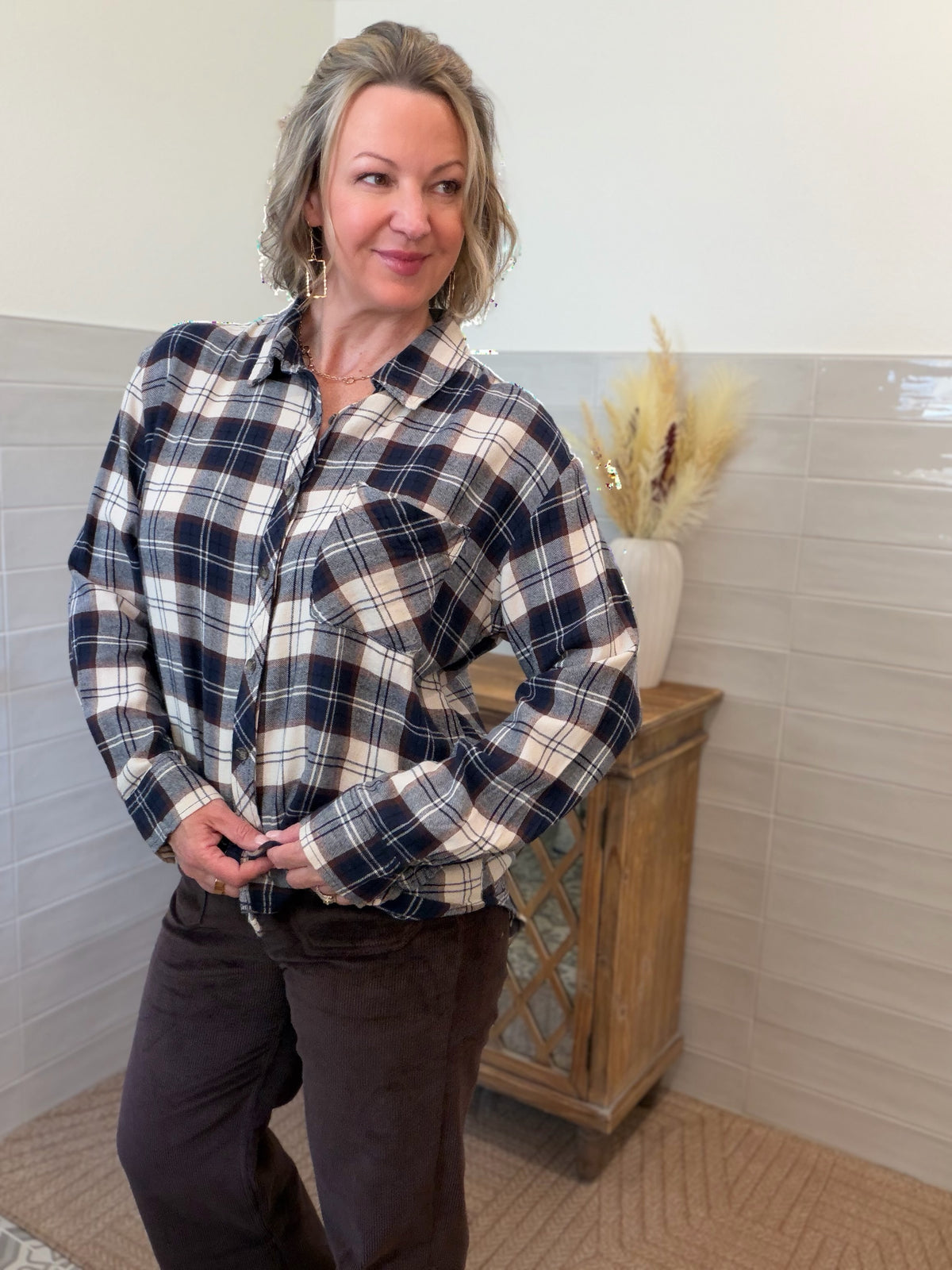 Mason Plaid Flannel Shirt