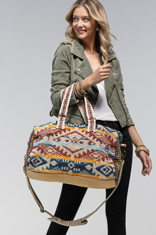 Handmade Destiny Duffle Handbag