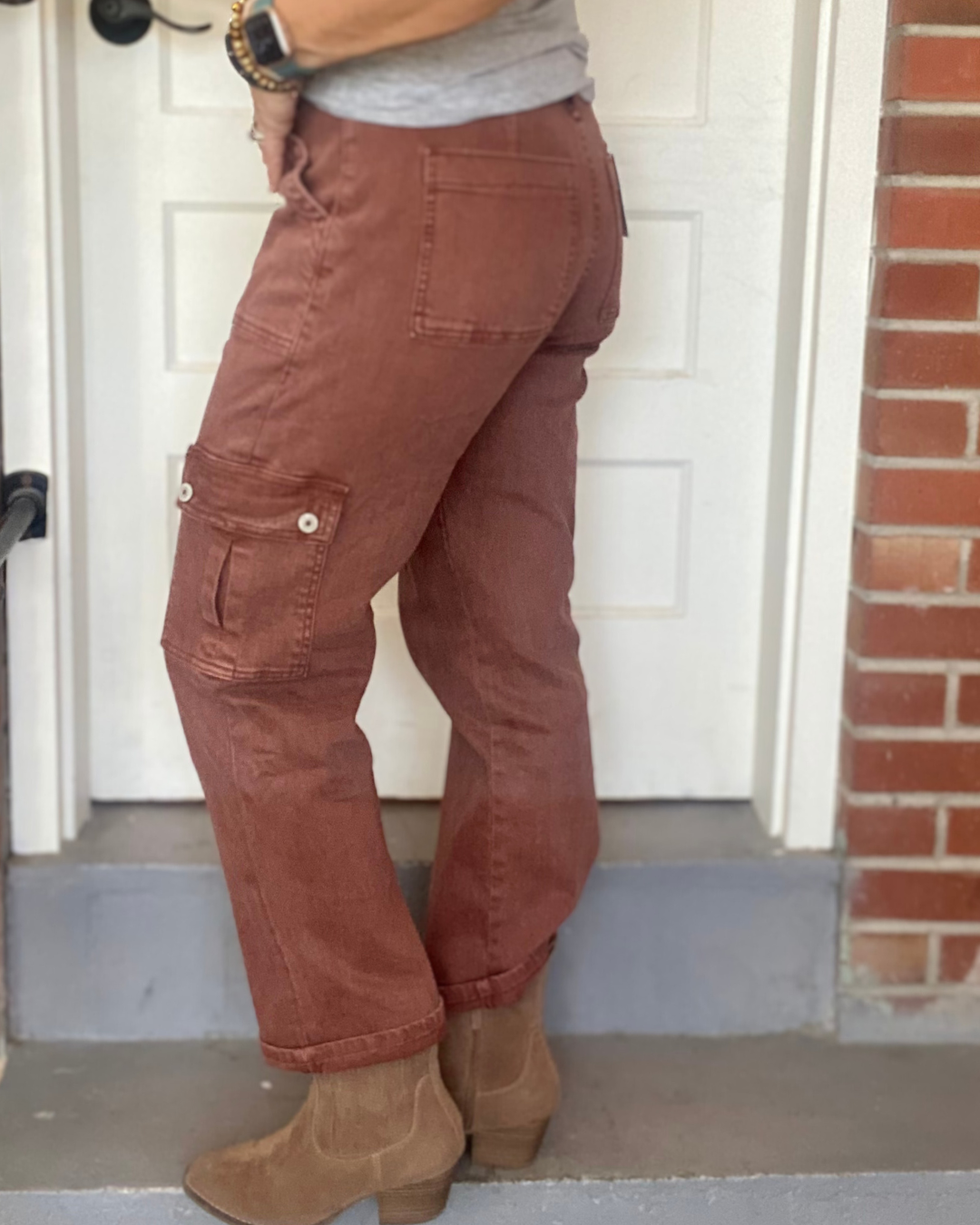 Mocha Cargo Pant
