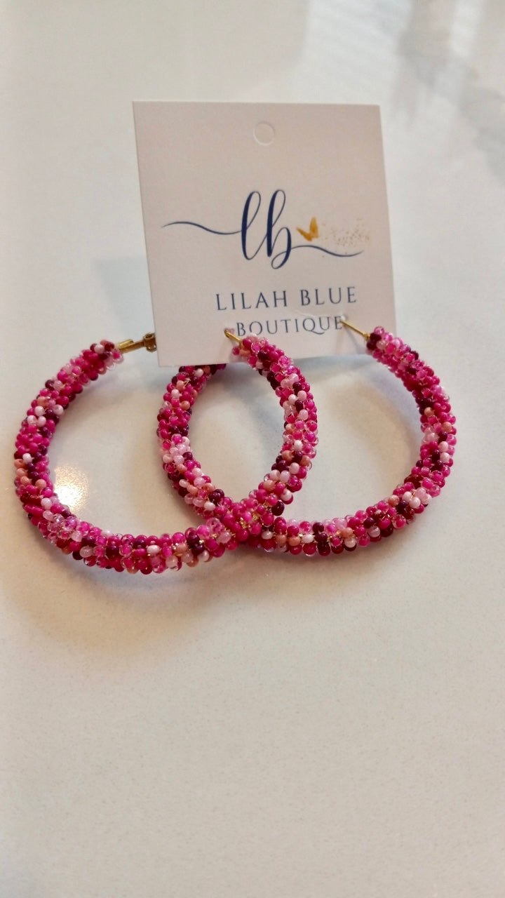 Paradise Beaded Earrings