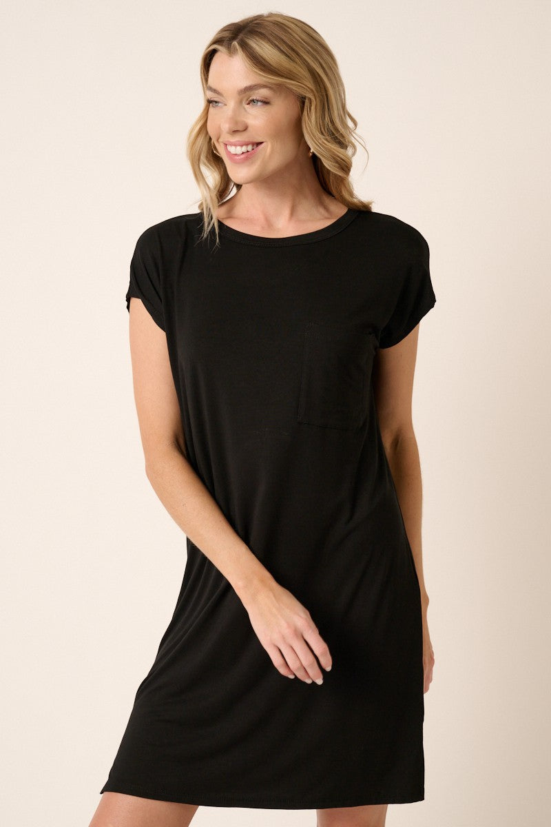 Black Bamboo Dress