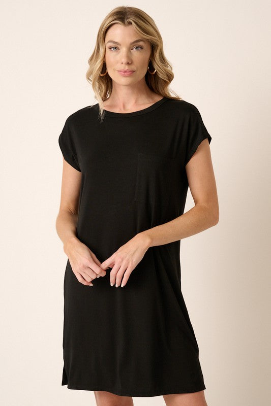 Black Bamboo Dress