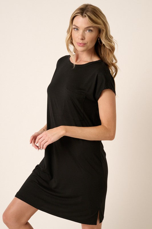 Black Bamboo Dress