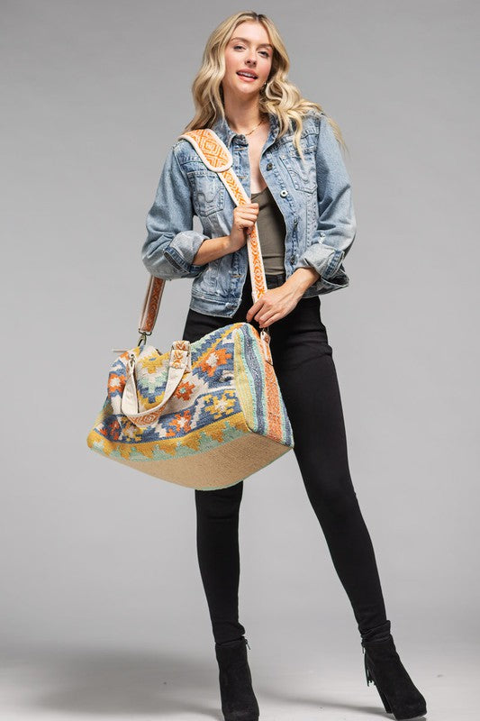 Handmade Sicilian Duffle Handbag