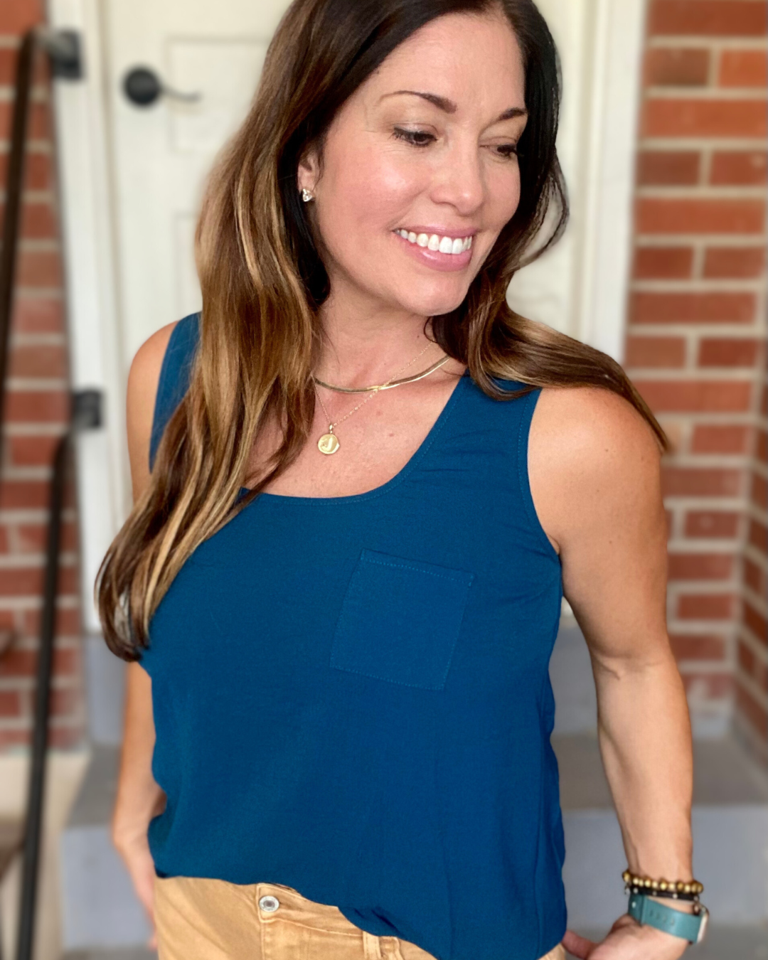 Airflow Scoop Tank/Blouse - Small