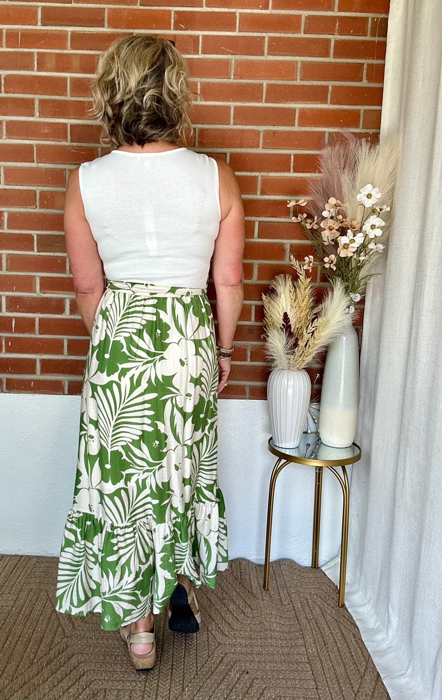 Combo Floral Maxi Dress