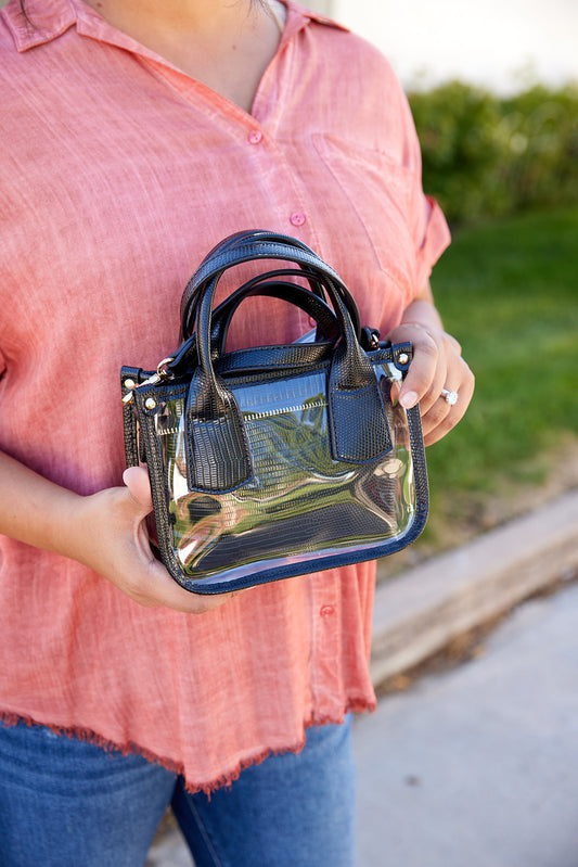 Stacey Clear Handbag