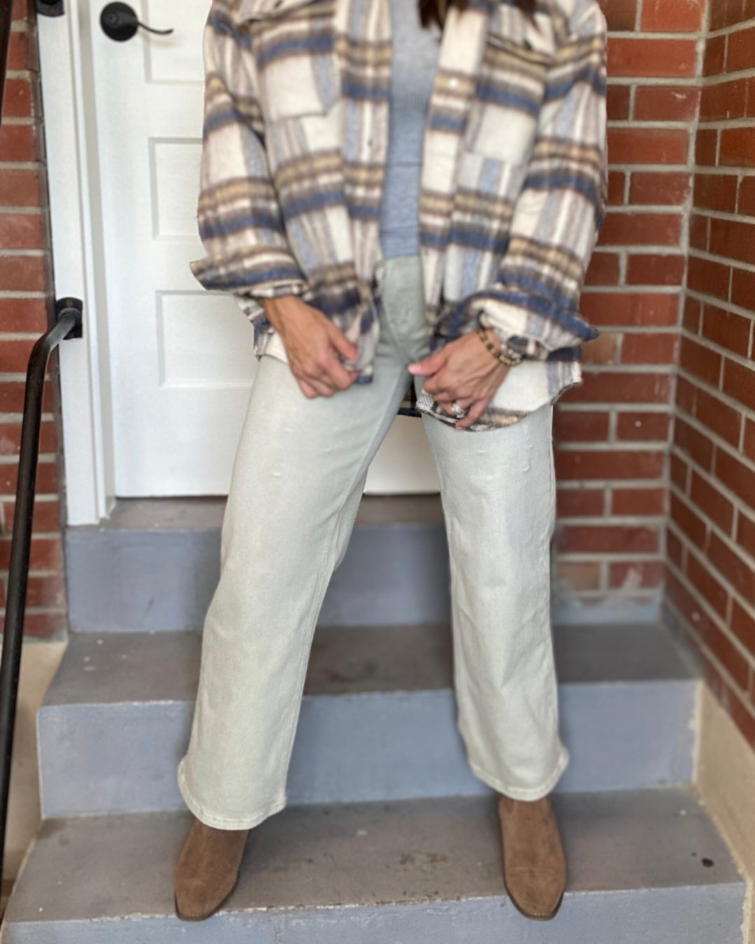 Low Rise Mint Jeans