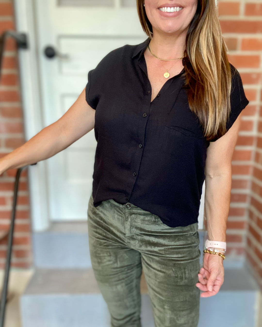 Cuff Collar Blouse