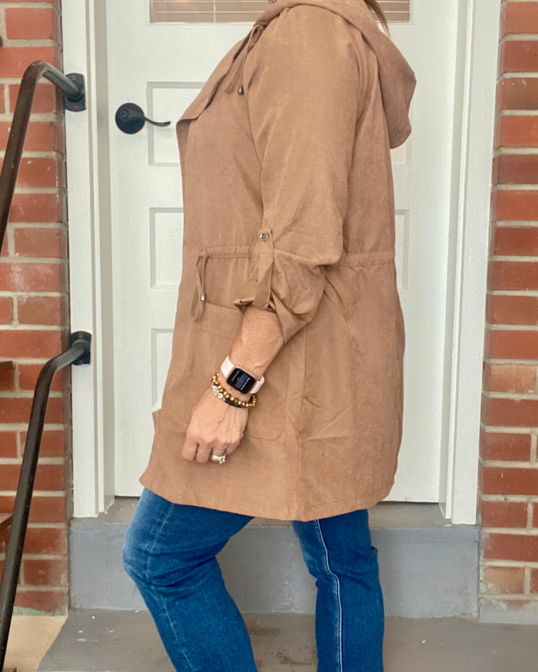 Camel Long Jacket
