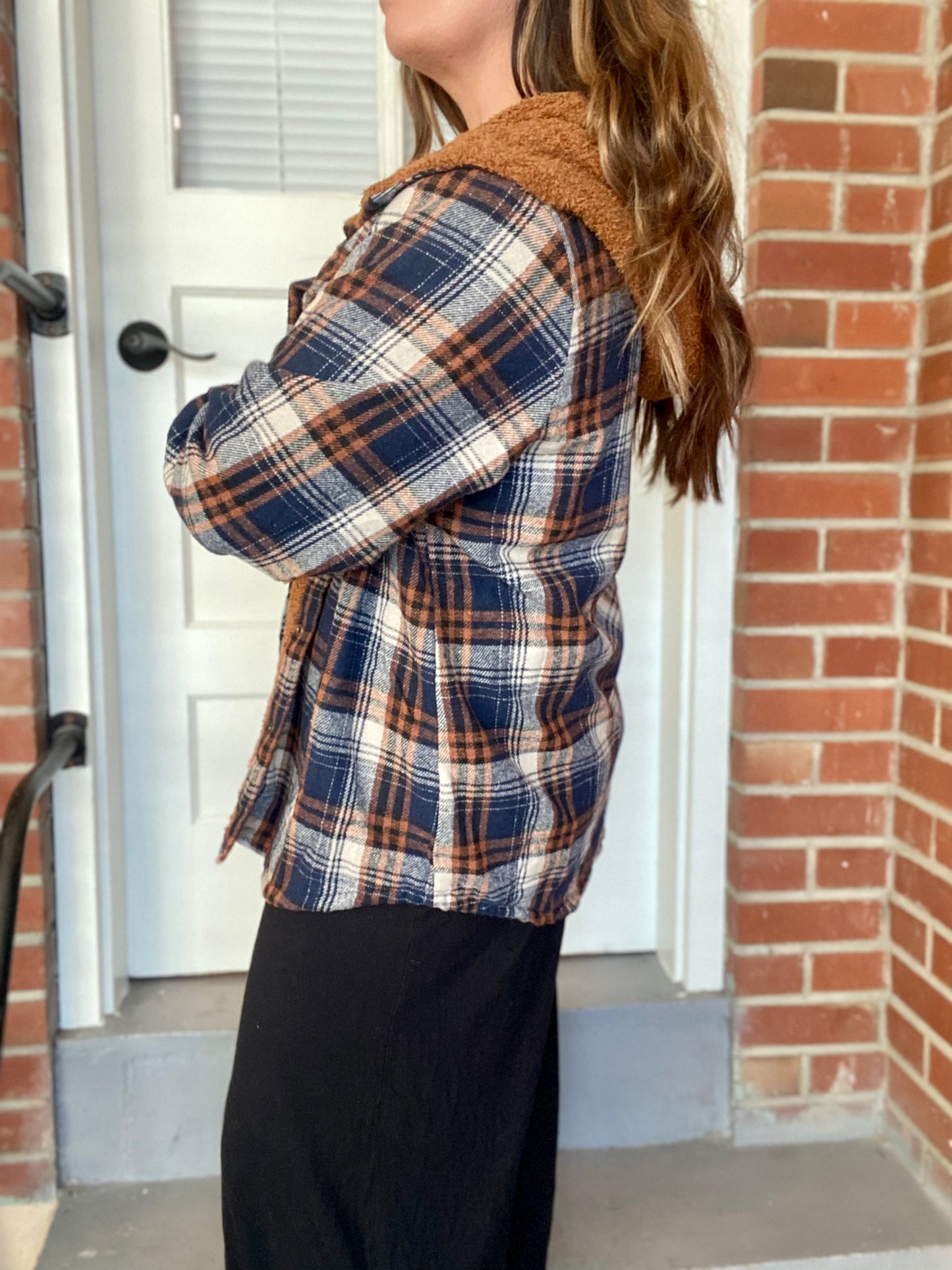 Plaid Sherpa Shacket