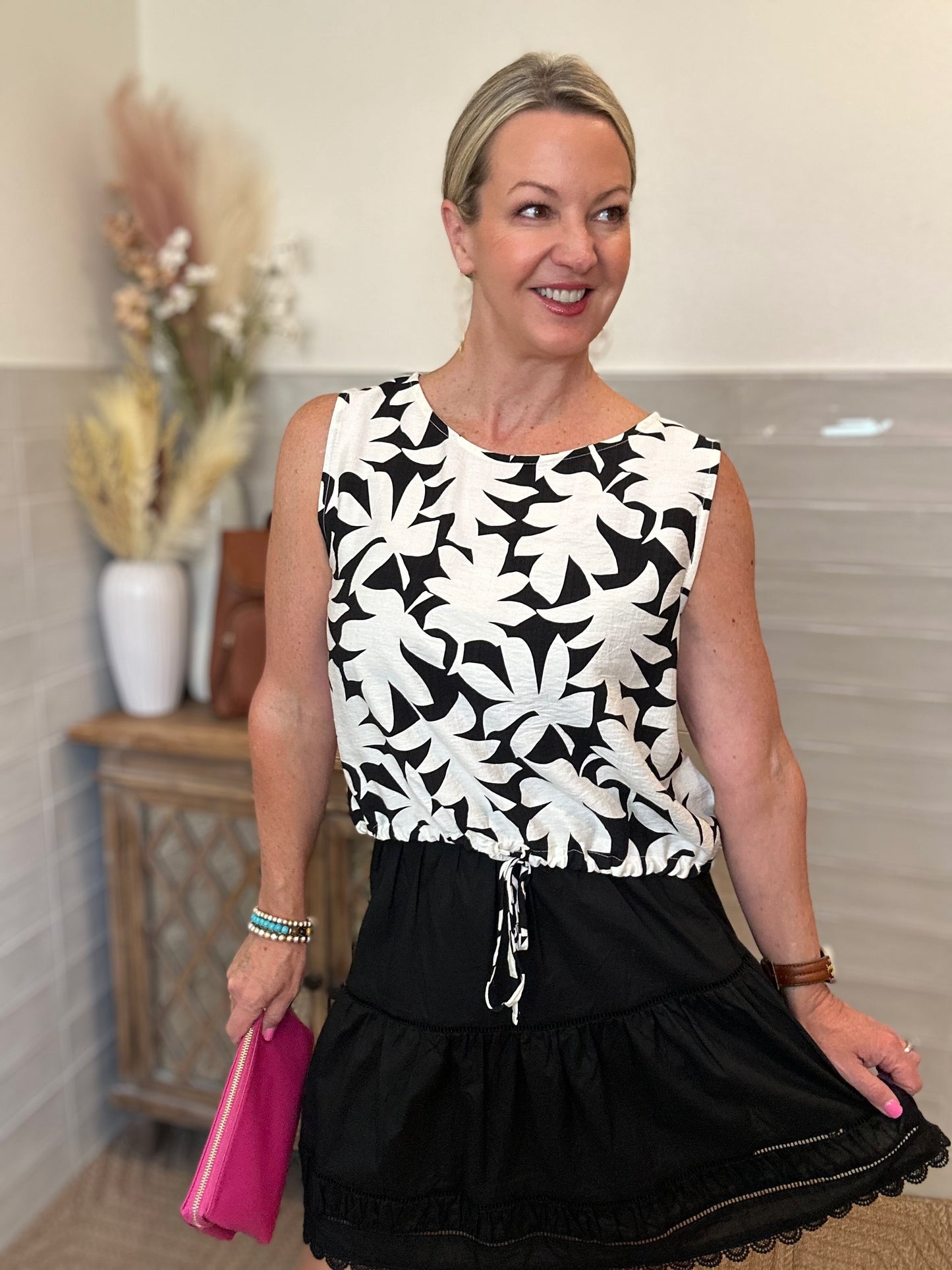 Black Lace Skirt