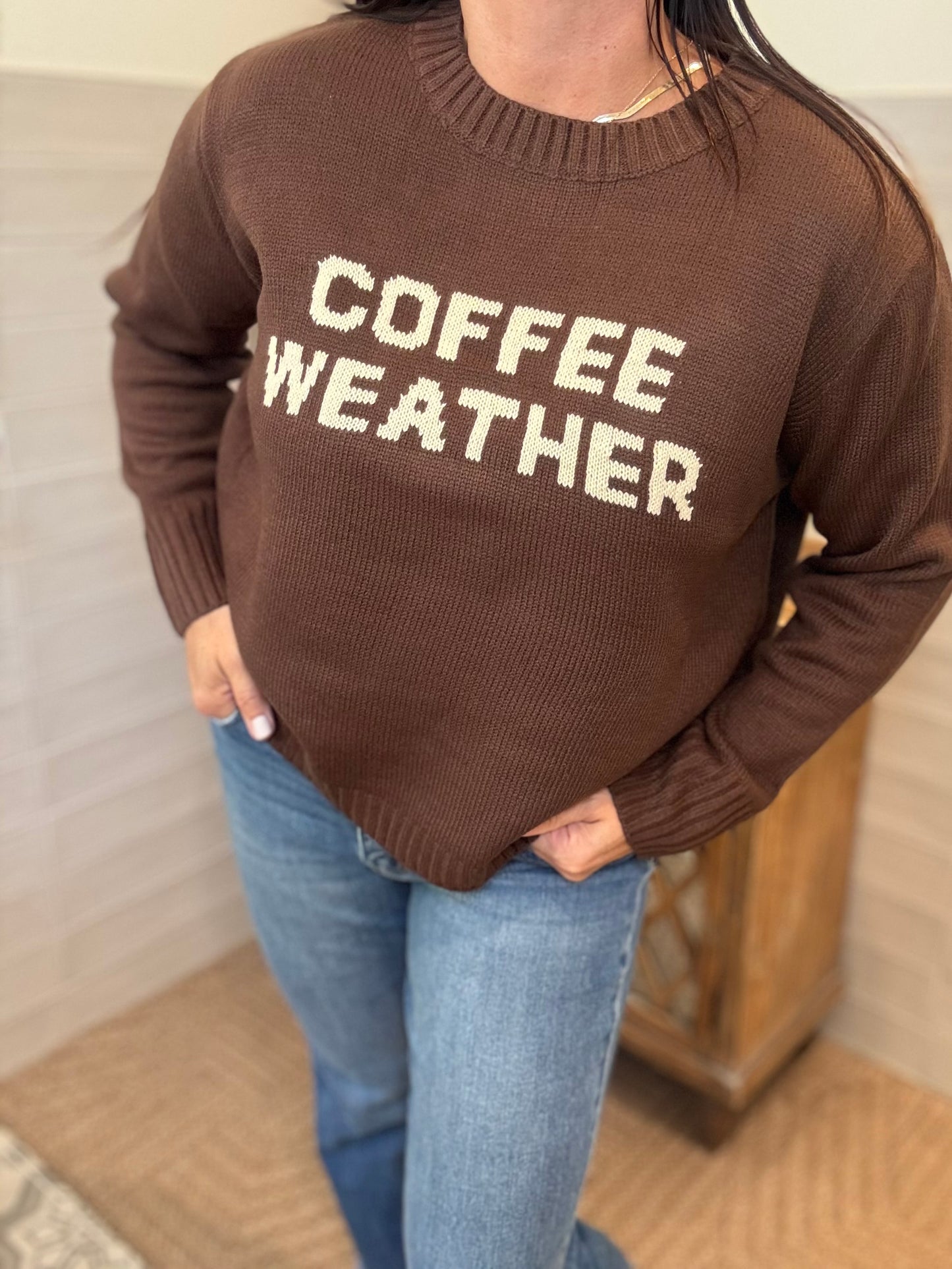 Coffee Weather Sweater