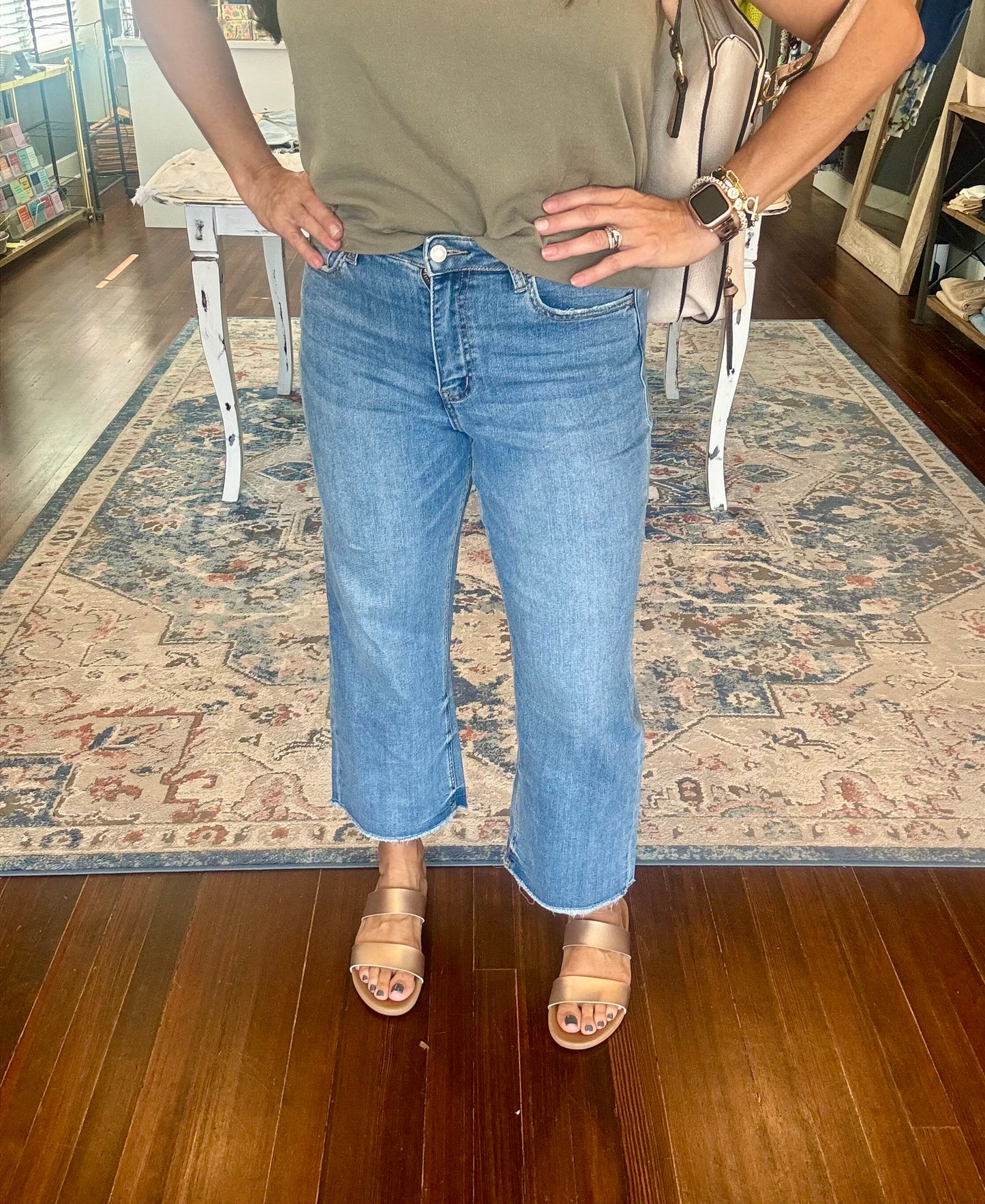 Rylee High Rise Wide Leg Jeans