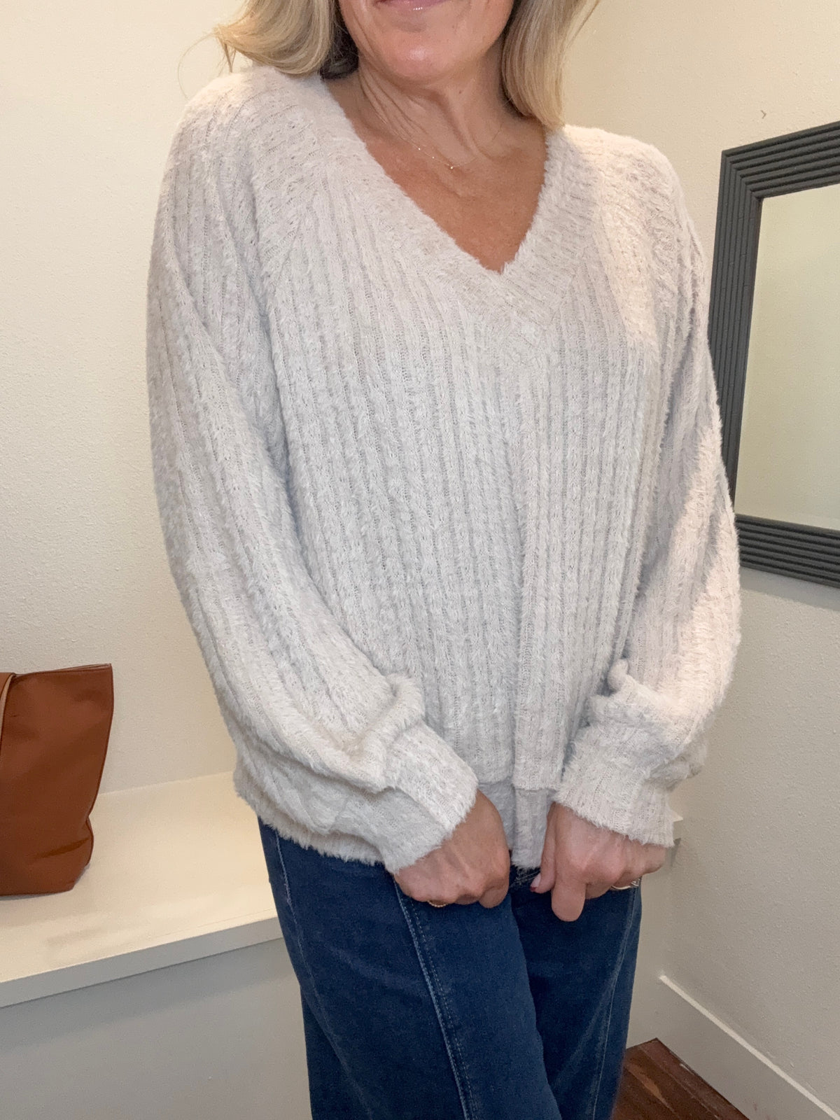 Soft Knit Pullover Sweater