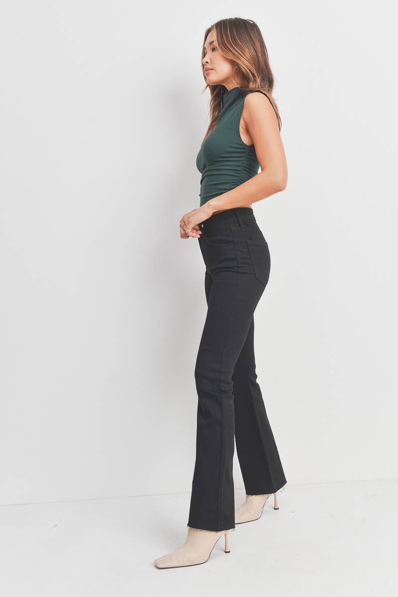 Black Flare Jeans