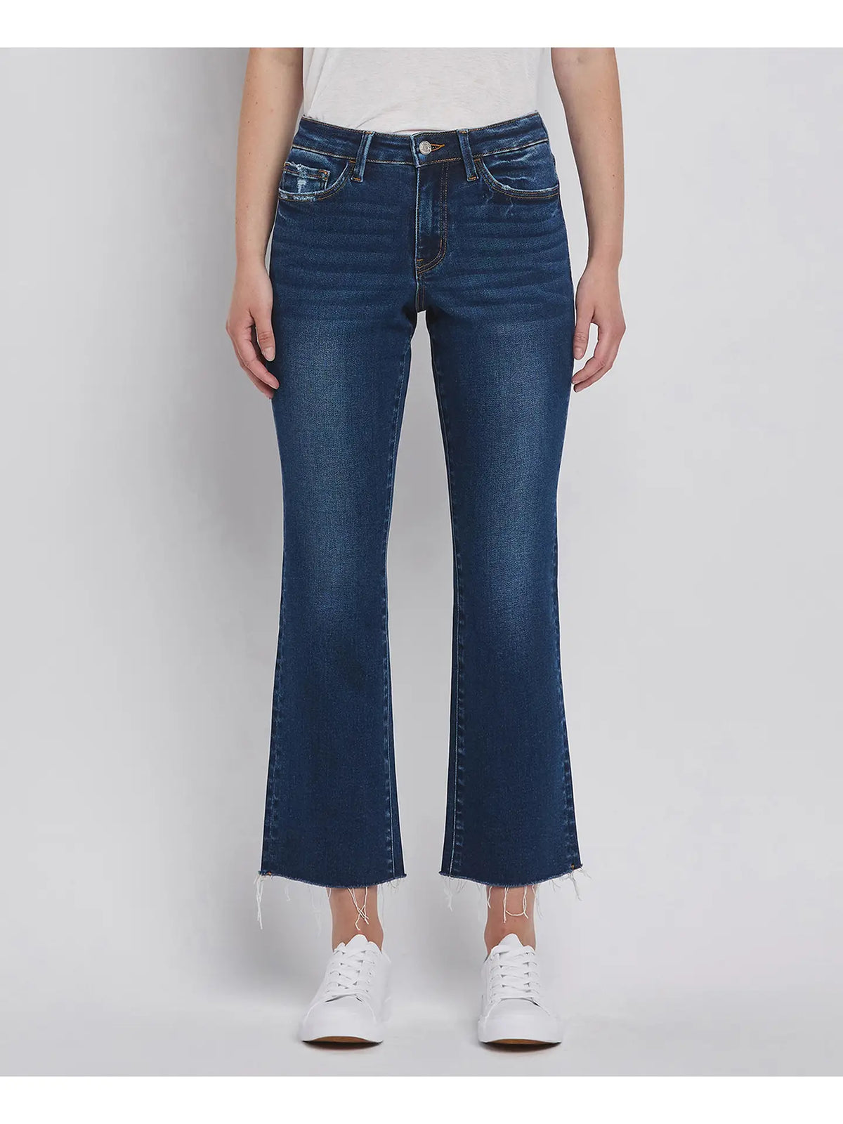 High Rise Dark Wash Bootcut Jeans