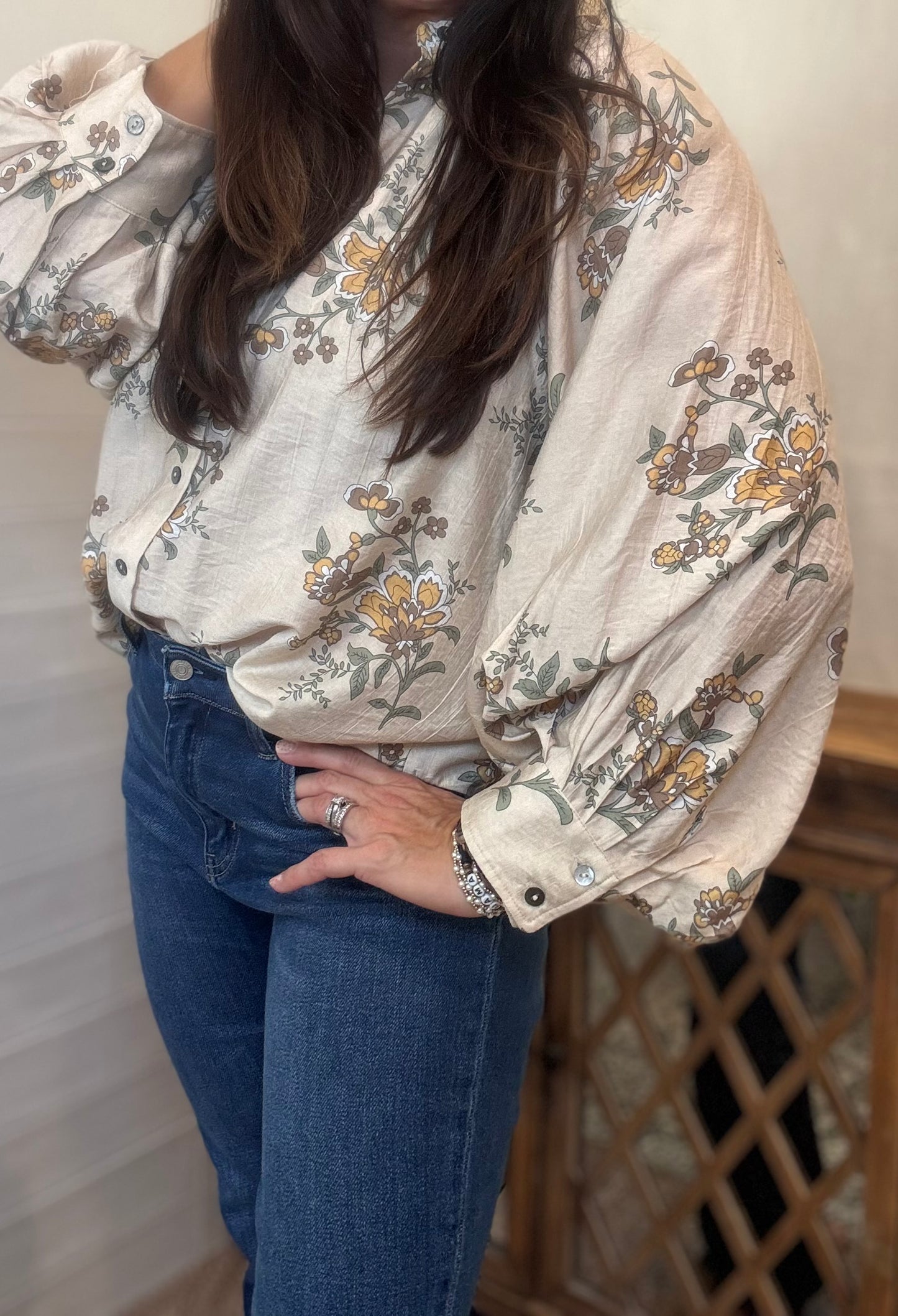 Ecru Blouse