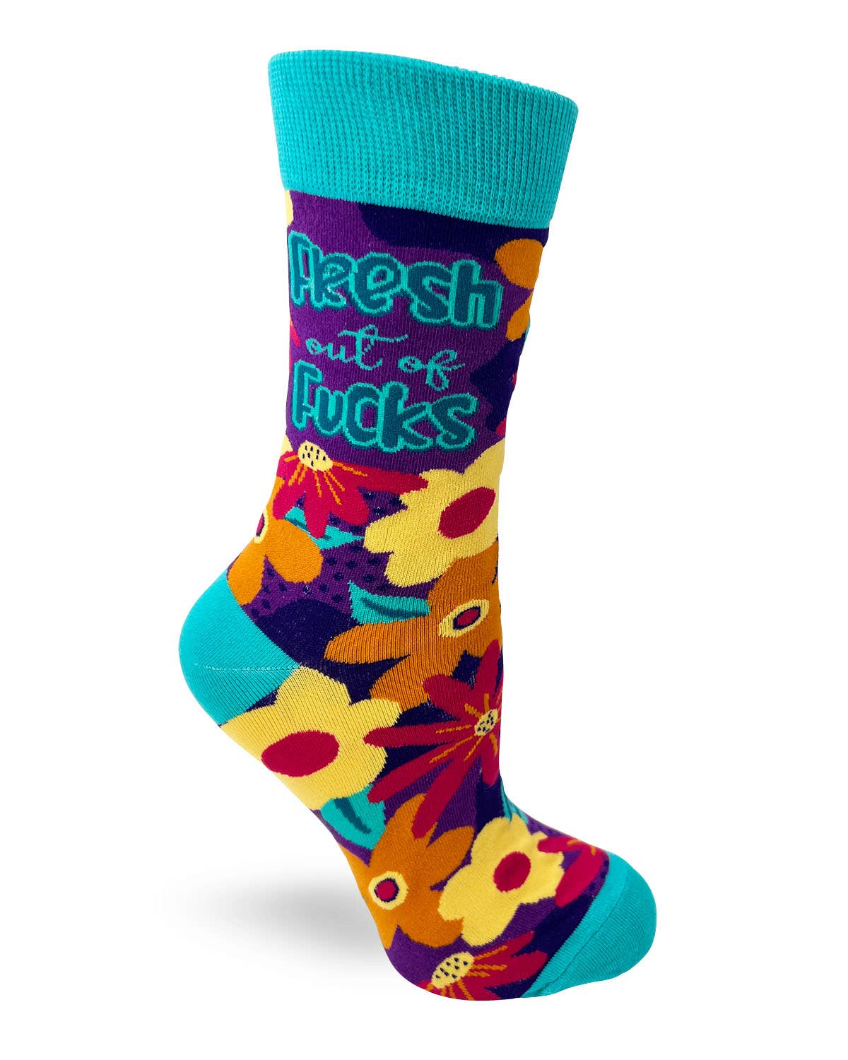 Fresh out of F..ks - Ladies' Novelty Crew Socks