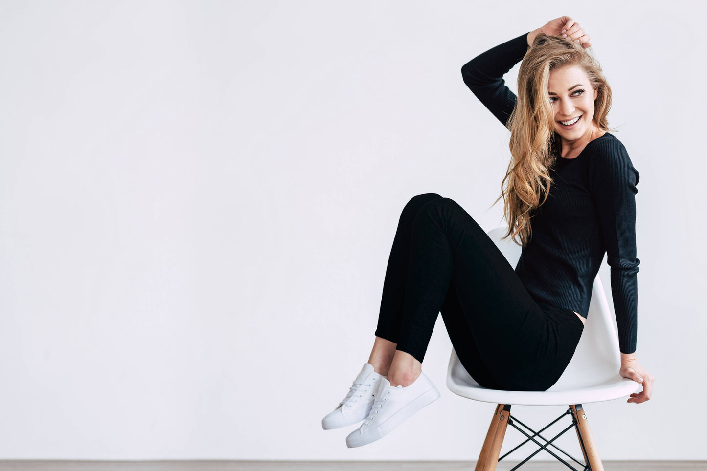Fleece Lined Leggings - Black