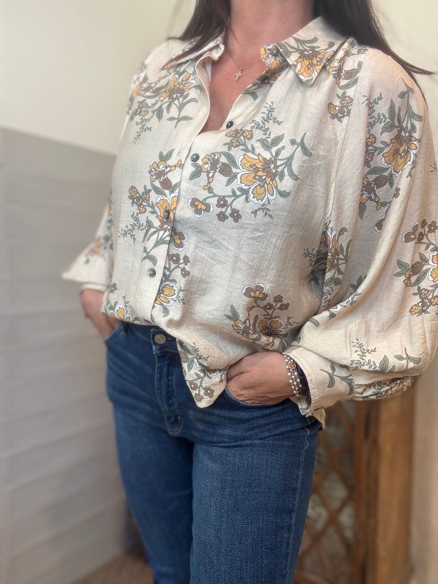 Ecru Blouse