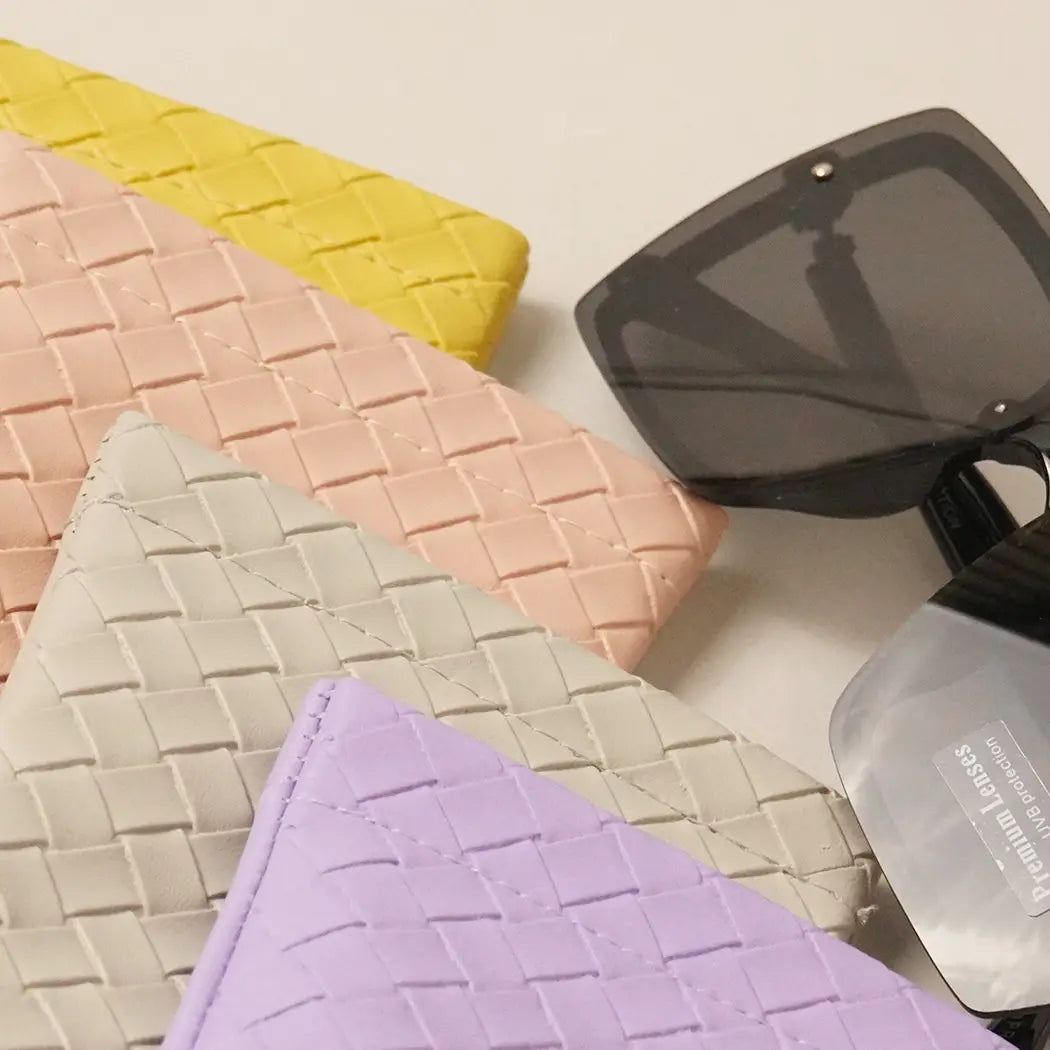 Glasses Case with Cleaning Cloth