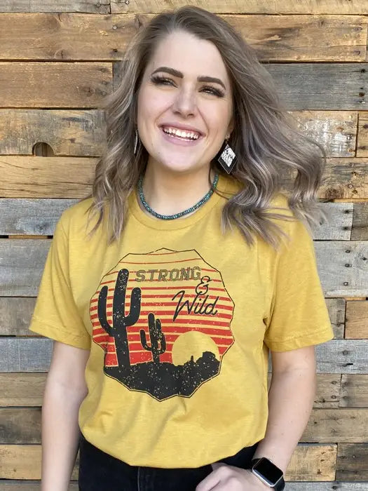 Strong and Wild Graphic Tee
