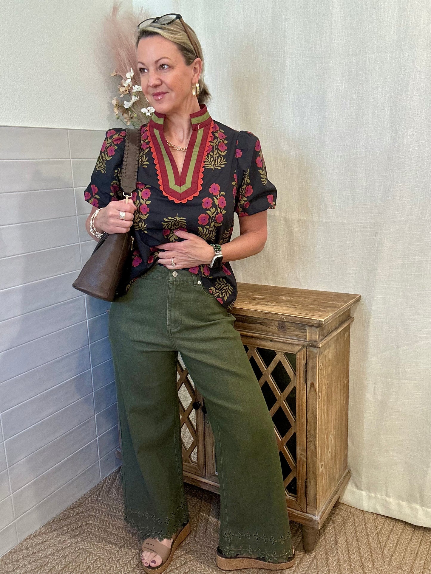 Floral Prep Blouse