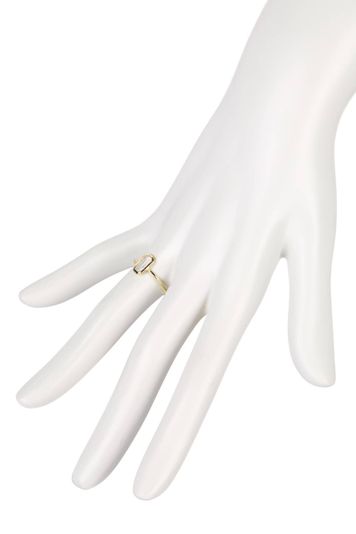 Moonstone Crystal Petit Amour Ring - GF