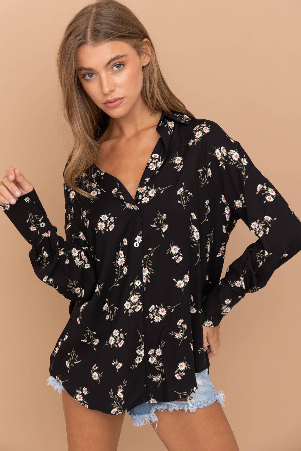 Black Night Blouse