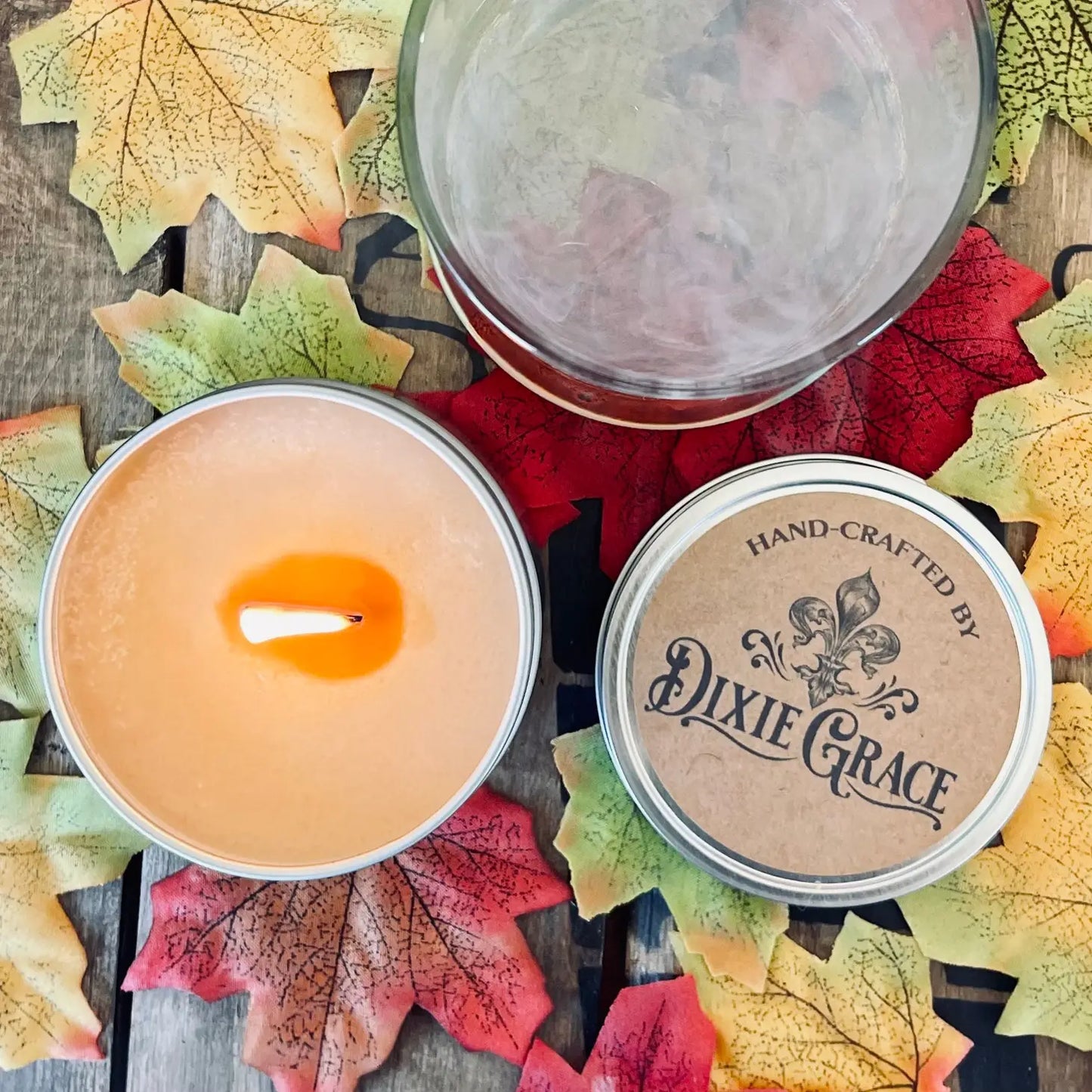 Dixie Grace Candles - Smoked Maple Bourbon