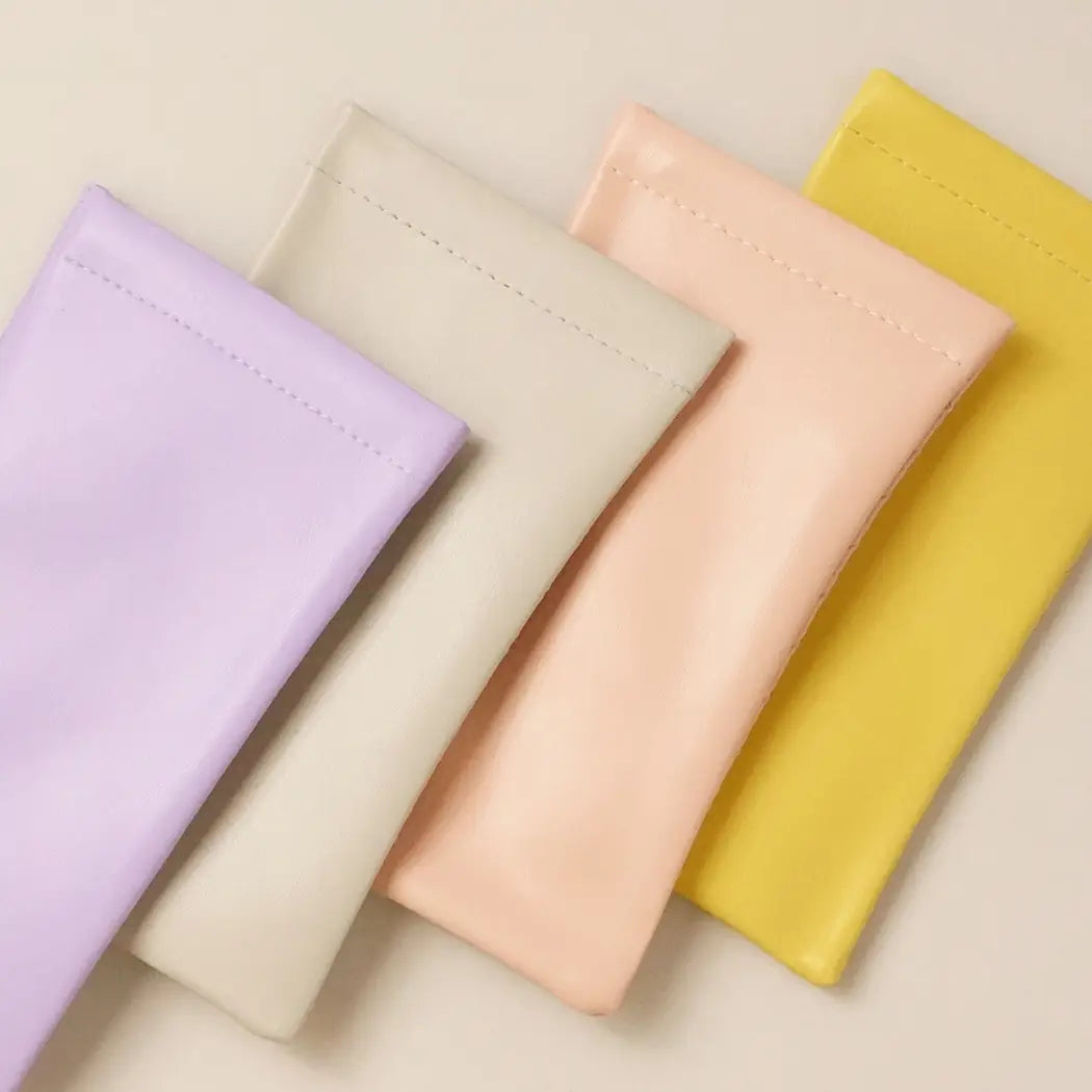 Glasses Case with Cleaning Cloth