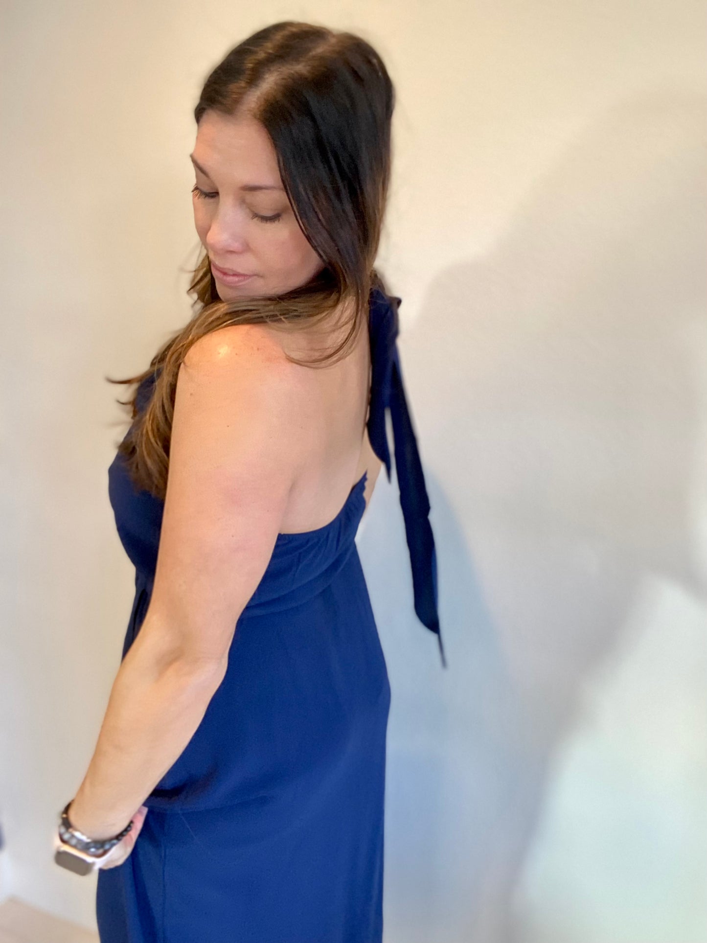 Empire Navy Dress