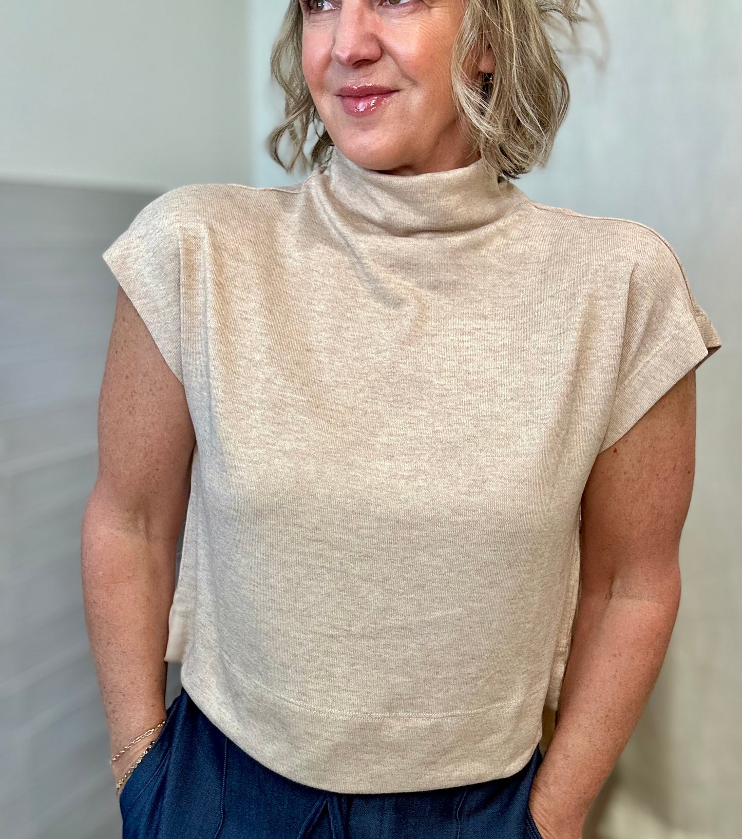 Oatmeal Light Sweater
