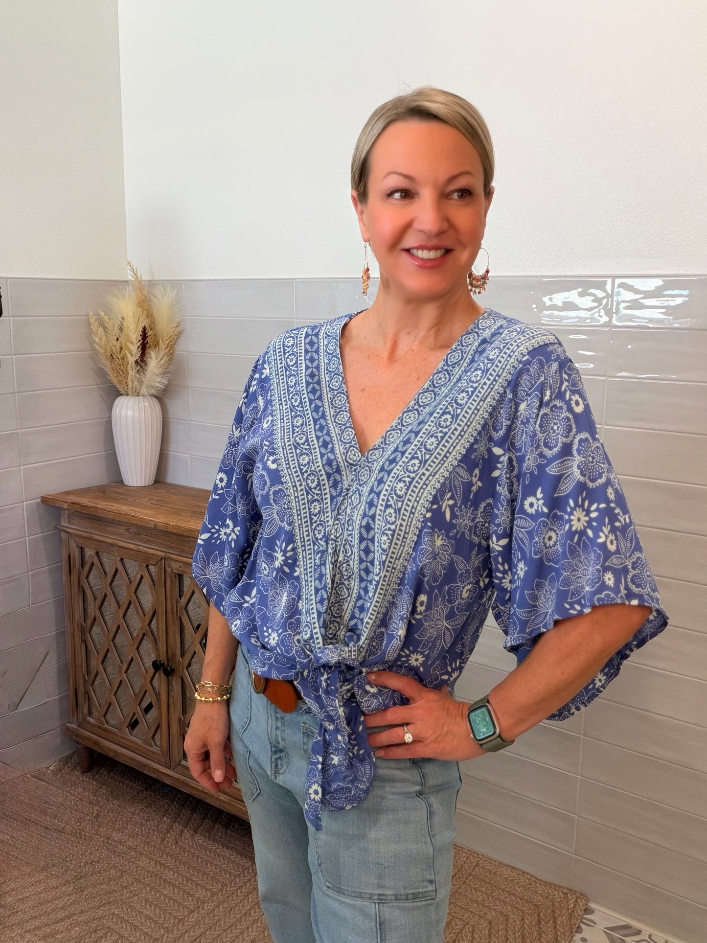 Boho Kimono Blouse