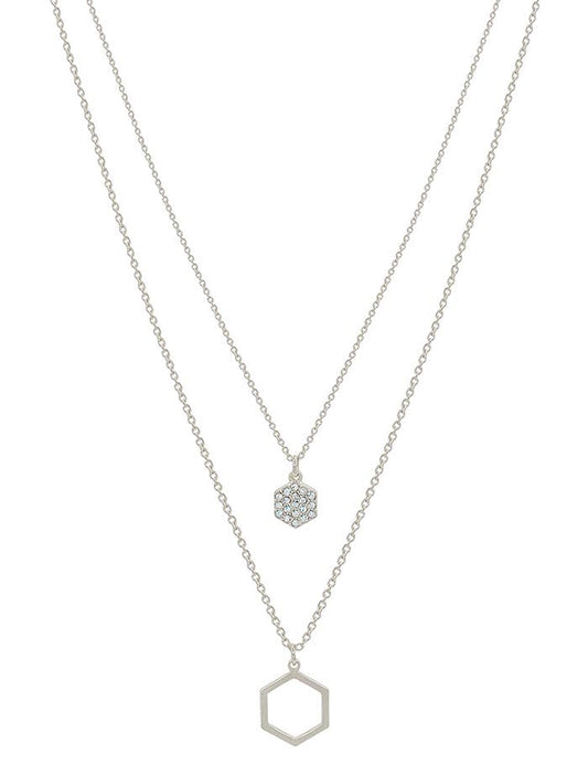 Daja Silver Necklace