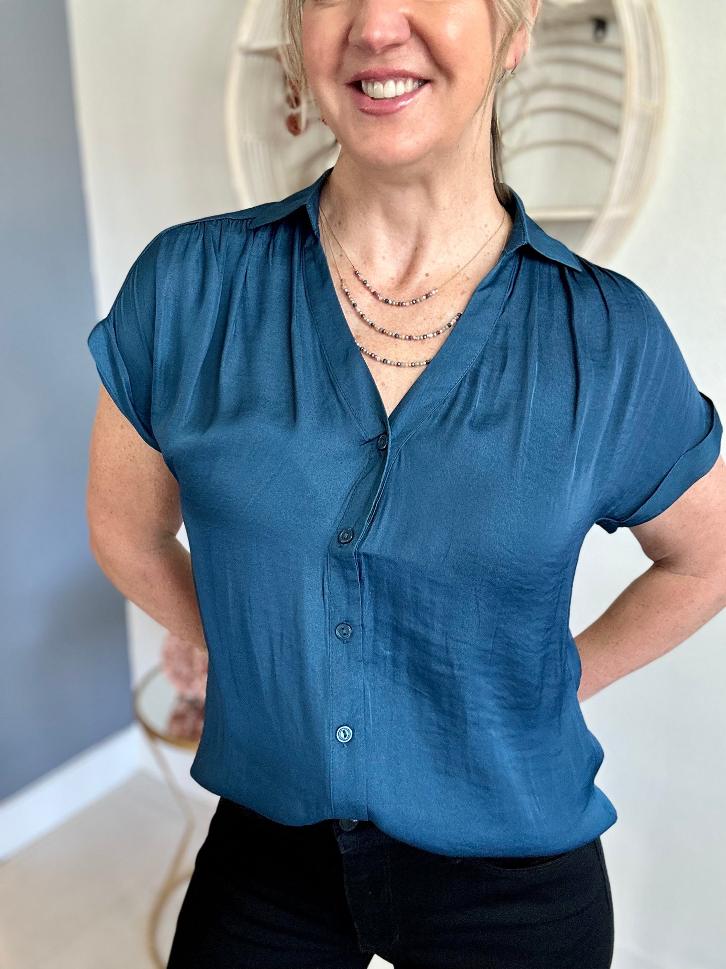 Deep Lake Blouse