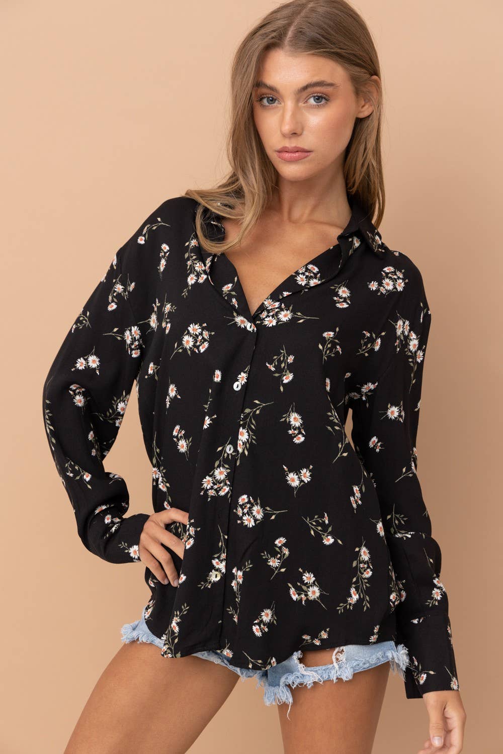 Black Night Blouse