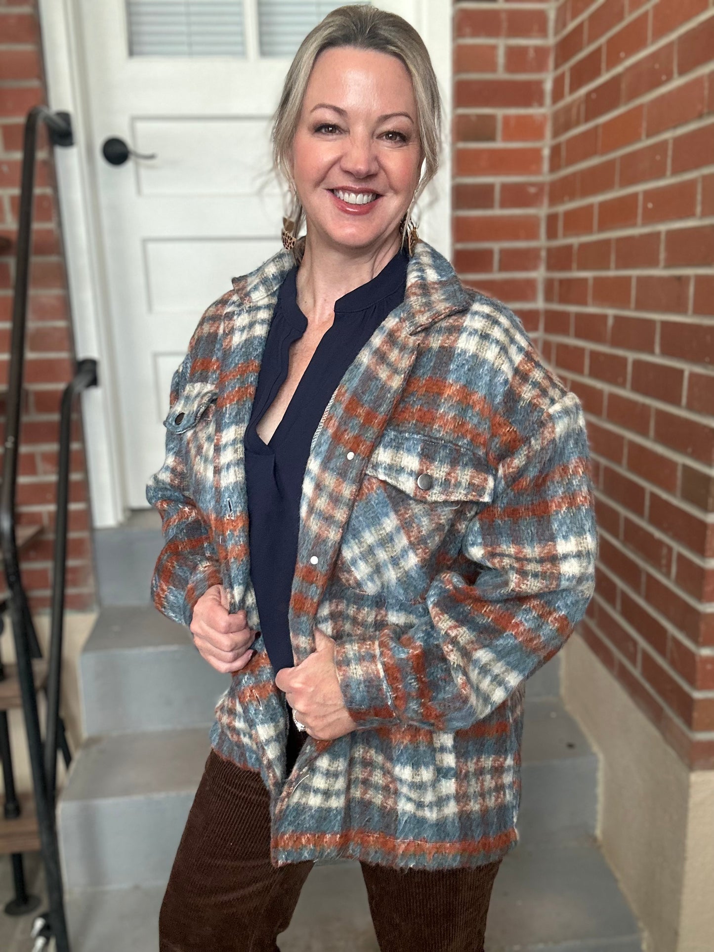 Snowmass Shacket - Rust