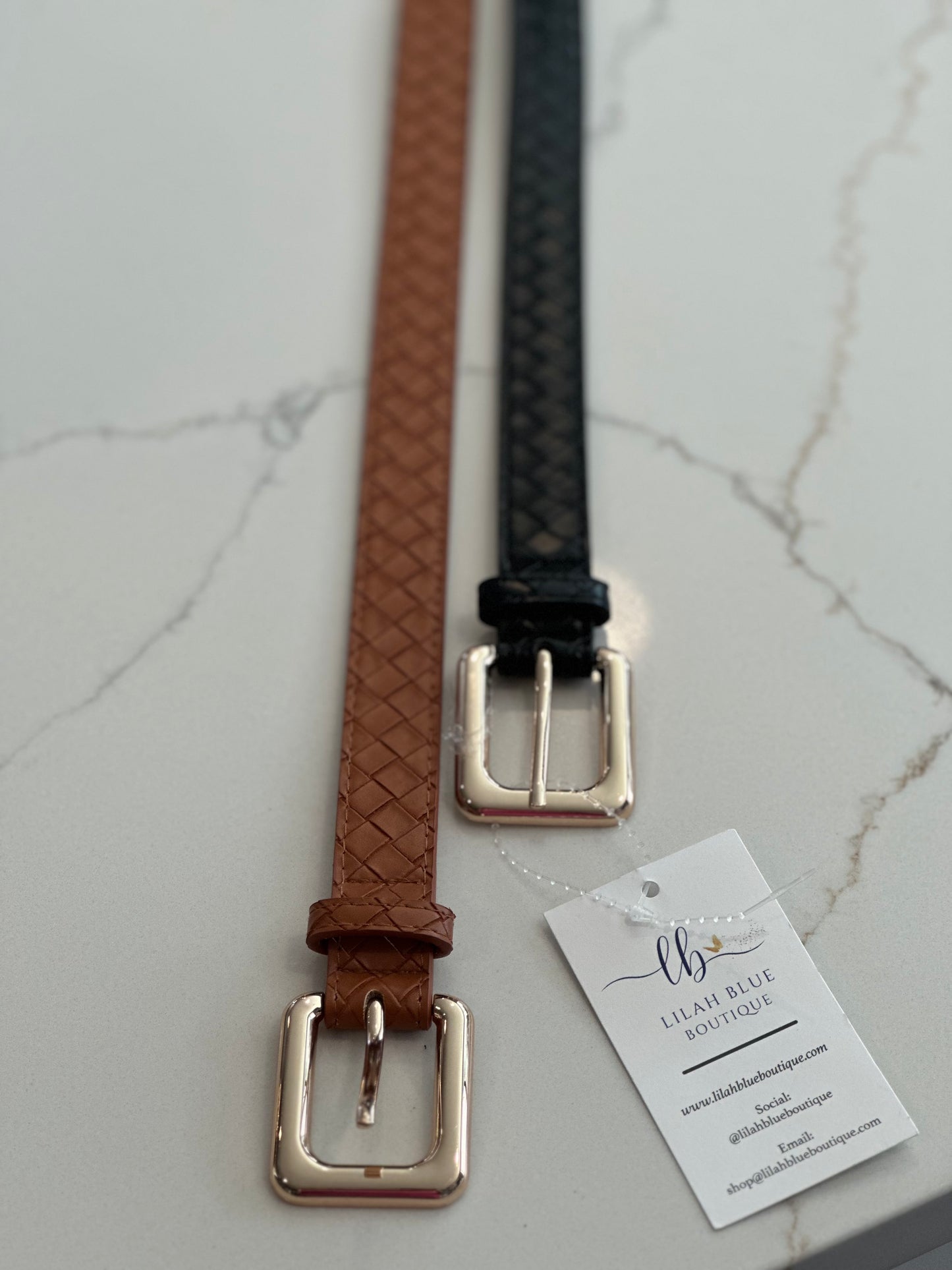 Classic Weave Strap Belts