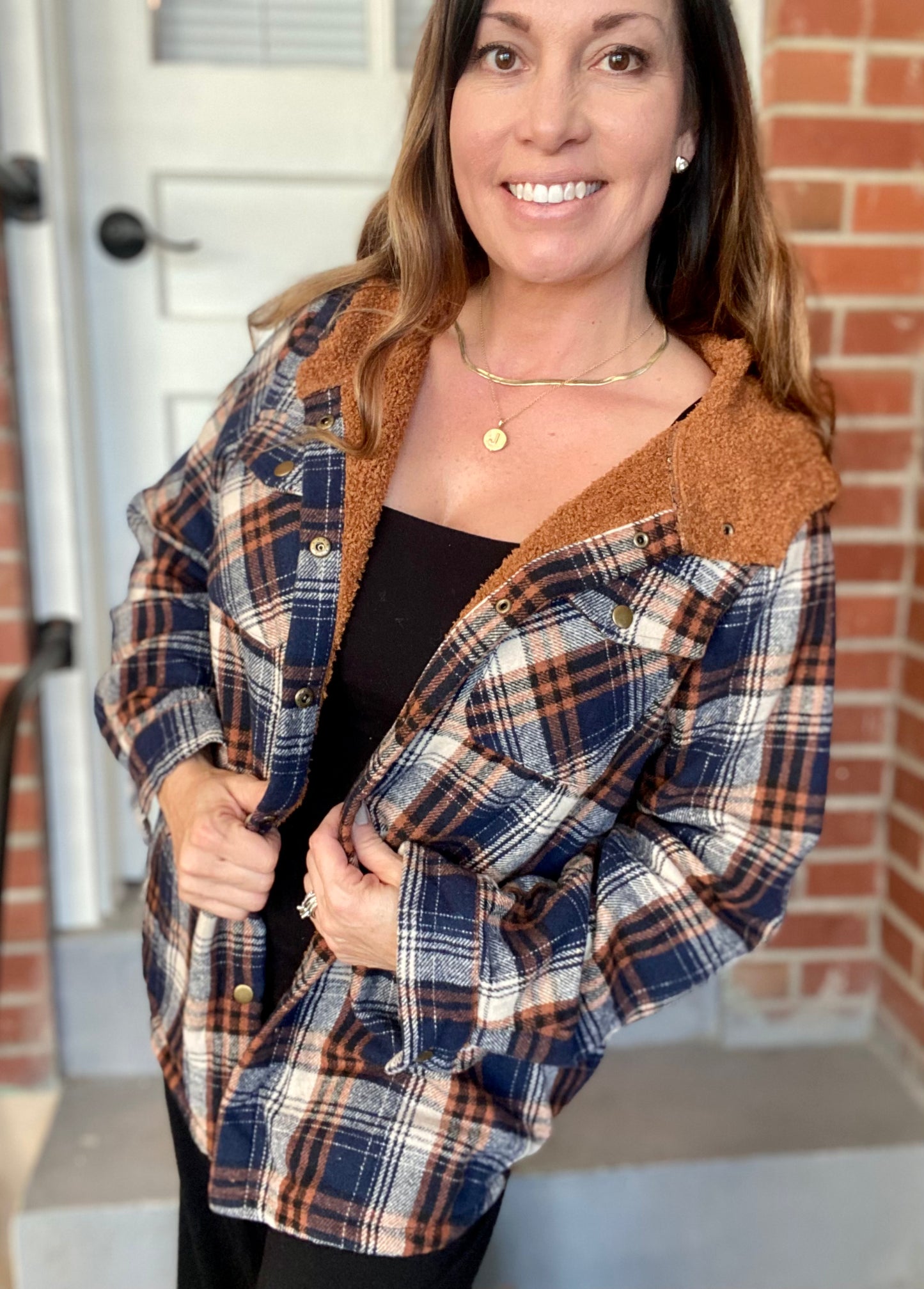 Plaid Sherpa Shacket