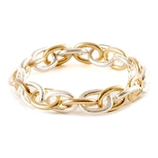 Worn Chain Link Bracelet