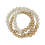 Wood Beaded Bracelets