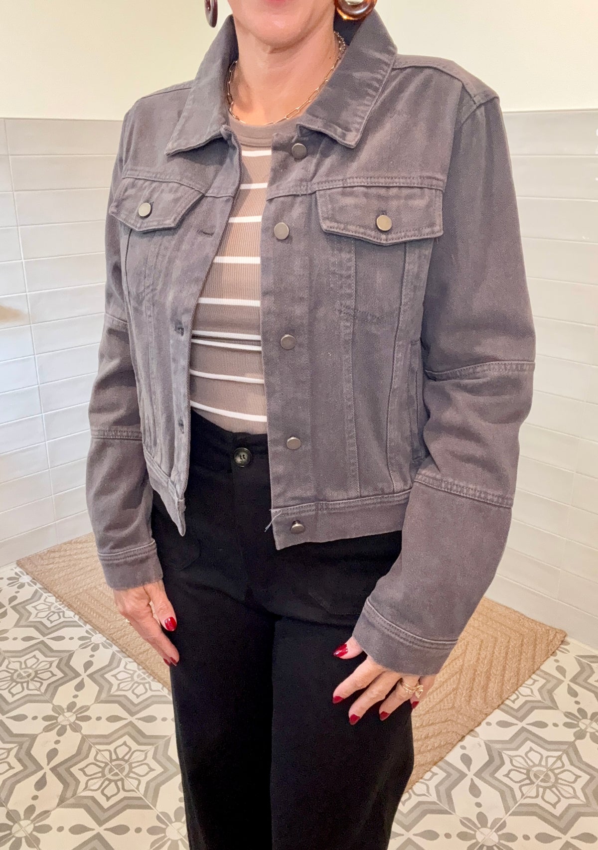 Vintage Washed Twill Jacket