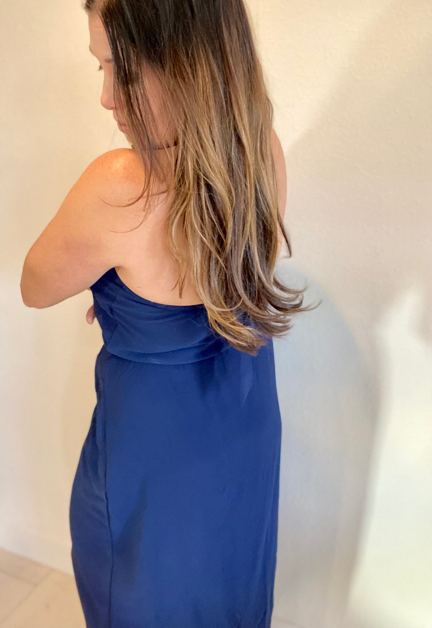 Empire Navy Dress